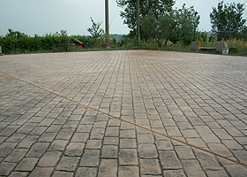 Cemento stampato. pavitek pavimenti in cemento stampato Pavimentazione esterna cemento stampato